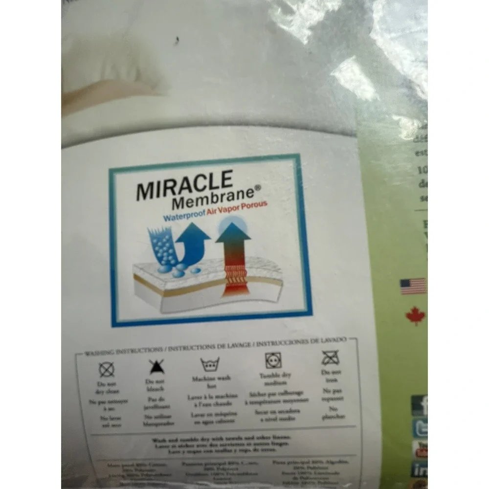 New Split Queen Premium Mattress Protector 14